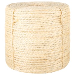 vidaXL Cuerda 100% sisal 6 mm 25 m