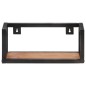 vidaXL Estantes de pared 2 unidades 40 cm madera maciza acacia vidaXL Estantes de pared 2 unidades 40 cm madera maciza acacia