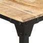 vidaXL Mesa de comedor madera de mango rugosa 200x100x76 cm vidaXL Mesa de comedor madera de mango rugosa 200x100x76 cm