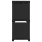 vidaXL Estantería de 6 cubos de tela negra 103x30x72,5 cm vidaXL Estantería de 6 cubos de tela negra 103x30x72,5 cm