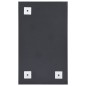 vidaXL Espejo plateado 100x60 cm vidaXL Espejo plateado 100x60 cm
