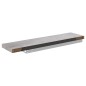 vidaXL Estante flotante de pared gris hormigón MDF 90x23,5x3,8 cm vidaXL Estante flotante de pared gris hormigón MDF 90x23,5x3,8 cm