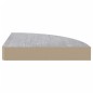 vidaXL Estante de esquina de pared 2 uds MDF gris hormigón 35x35x3,8cm vidaXL Estante de esquina de pared 2 uds MDF gris hormigón 35x35x3,8cm