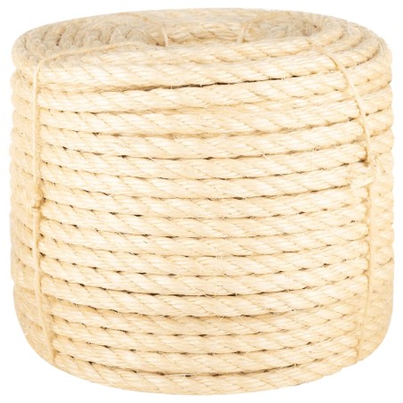 vidaXL Cuerda 100% sisal 14 mm 25 m
