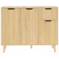 vidaXL Aparador de madera de ingeniería roble Sonoma 90x30x72 cm vidaXL Aparador de madera de ingeniería roble Sonoma 90x30x72 cm