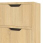 vidaXL Aparador de madera de ingeniería roble Sonoma 90x30x72 cm vidaXL Aparador de madera de ingeniería roble Sonoma 90x30x72 cm