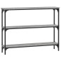 vidaXL Mesa consola madera de ingeniería gris Sonoma 100x22,5x75 cm vidaXL Mesa consola madera de ingeniería gris Sonoma 100x22,5x75 cm