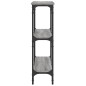 vidaXL Mesa consola madera de ingeniería gris Sonoma 100x22,5x75 cm vidaXL Mesa consola madera de ingeniería gris Sonoma 100x22,5x75 cm