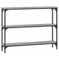 vidaXL Mesa consola madera de ingeniería gris Sonoma 100x22,5x75 cm vidaXL Mesa consola madera de ingeniería gris Sonoma 100x22,5x75 cm