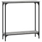 vidaXL Mesa consola madera de ingeniería gris Sonoma 75x22,5x75 cm vidaXL Mesa consola madera de ingeniería gris Sonoma 75x22,5x75 cm