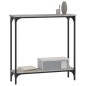vidaXL Mesa consola madera de ingeniería gris Sonoma 75x22,5x75 cm vidaXL Mesa consola madera de ingeniería gris Sonoma 75x22,5x75 cm