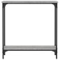 vidaXL Mesa consola madera de ingeniería gris Sonoma 75x22,5x75 cm vidaXL Mesa consola madera de ingeniería gris Sonoma 75x22,5x75 cm