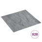 vidaXL Tarimas autoadhesivas 20 piezas PVC 1,86 m² gris claro vidaXL Tarimas autoadhesivas 20 piezas PVC 1,86 m² gris claro