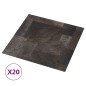 vidaXL Tarimas autoadhesivas 20 uds PVC 1,86 m² estructura madera vidaXL Tarimas autoadhesivas 20 uds PVC 1,86 m² estructura madera