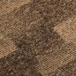 vidaXL Baldosas de moqueta de suelo 20 unidades 5 m² marrón vidaXL Baldosas de moqueta de suelo 20 unidades 5 m² marrón