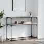 vidaXL Mesa consola madera de ingeniería gris Sonoma 100x35,5x75 cm vidaXL Mesa consola madera de ingeniería gris Sonoma 100x35,5x75 cm