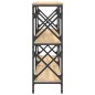 vidaXL Mesa consola madera de ingeniería roble Sonoma 156x28x80,5 cm vidaXL Mesa consola madera de ingeniería roble Sonoma 156x28x80,5 cm