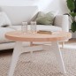 vidaXL Tablero redondo de madera maciza de haya Ø80x4 cm vidaXL Tablero redondo de madera maciza de haya Ø80x4 cm
