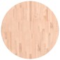 vidaXL Tablero redondo de madera maciza de haya Ø80x4 cm vidaXL Tablero redondo de madera maciza de haya Ø80x4 cm