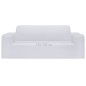 vidaXL Funda elástica para sillón de 2 plazas poliéster jersey blanca vidaXL Funda elástica para sillón de 2 plazas poliéster jersey blanca