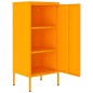 vidaXL Armario de almacenamiento acero mostaza 42,5x35x101,5 cm vidaXL Armario de almacenamiento acero mostaza 42,5x35x101,5 cm