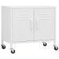 vidaXL Armario de almacenamiento acero blanco 60x35x56 cm vidaXL Armario de almacenamiento acero blanco 60x35x56 cm