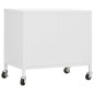 vidaXL Armario de almacenamiento acero blanco 60x35x56 cm vidaXL Armario de almacenamiento acero blanco 60x35x56 cm