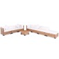 vidaXL Juego de sofás de 27 piezas ratán natural vidaXL Juego de sofás de 27 piezas ratán natural