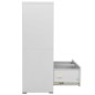 vidaXL Armario archivador de acero gris claro 90x46x134 cm vidaXL Armario archivador de acero gris claro 90x46x134 cm