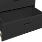 vidaXL Armario archivador de acero antracita 90x46x134 cm