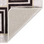 vidaXL Alfombra lavable antideslizante beige claro 120x180 cm vidaXL Alfombra lavable antideslizante beige claro 120x180 cm