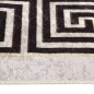 vidaXL Alfombra lavable antideslizante beige claro 120x180 cm vidaXL Alfombra lavable antideslizante beige claro 120x180 cm