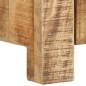 vidaXL Mueble para TV de madera maciza de mango rugosa 110x30x40 cm