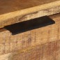 vidaXL Mueble para TV de madera maciza de mango rugosa 110x30x40 cm