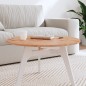 vidaXL Tablero redondo de madera maciza de haya Ø70x1,5 cm vidaXL Tablero redondo de madera maciza de haya Ø70x1,5 cm