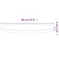 vidaXL Tablero redondo de madera maciza de haya Ø80x4 cm vidaXL Tablero redondo de madera maciza de haya Ø80x4 cm