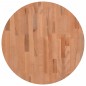 vidaXL Tablero redondo de madera maciza de haya Ø60x4 cm vidaXL Tablero redondo de madera maciza de haya Ø60x4 cm