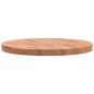vidaXL Tablero redondo de madera maciza de haya Ø60x4 cm vidaXL Tablero redondo de madera maciza de haya Ø60x4 cm