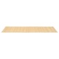 vidaXL Alfombra de bambú color natural 80x200 cm