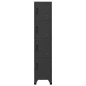 vidaXL Taquilla de acero gris antracita 38x45x180 cm vidaXL Taquilla de acero gris antracita 38x45x180 cm