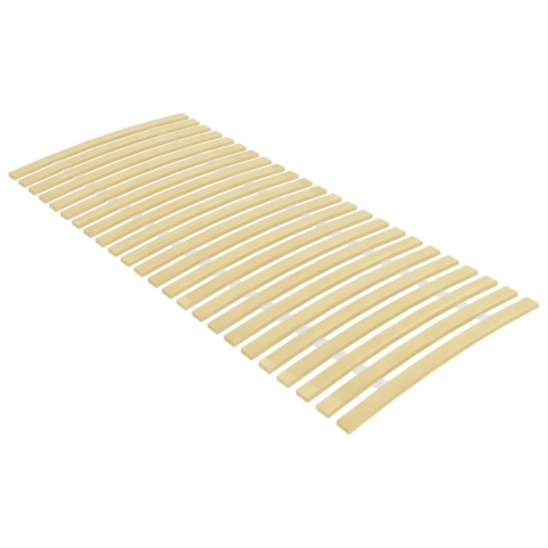 vidaXL Somier de láminas con 24 listones 90x200 cm