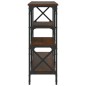 vidaXL Mesa consola madera de ingeniería marrón roble 180x29x76,5 cm vidaXL Mesa consola madera de ingeniería marrón roble 180x29x76,5 cm