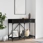 vidaXL Mesa consola madera de ingeniería negra 100x39x78,5 cm vidaXL Mesa consola madera de ingeniería negra 100x39x78,5 cm
