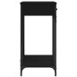 vidaXL Mesa consola madera de ingeniería negra 100x39x78,5 cm vidaXL Mesa consola madera de ingeniería negra 100x39x78,5 cm