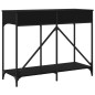 vidaXL Mesa consola madera de ingeniería negra 100x39x78,5 cm vidaXL Mesa consola madera de ingeniería negra 100x39x78,5 cm