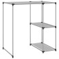 vidaXL Estantería sobre lavadora hierro gris 87x55x90,5 cm vidaXL Estantería sobre lavadora hierro gris 87x55x90,5 cm