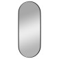 vidaXL Espejo de pared ovalado negro 25x60 cm vidaXL Espejo de pared ovalado negro 25x60 cm
