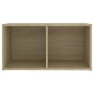 vidaXL Muebles de salón de pared 2 pzas madera ingeniería roble Sonoma