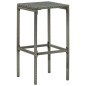 vidaXL Set de bar para jardín 8 piezas y cojines ratán sintético gris vidaXL Set de bar para jardín 8 piezas y cojines ratán sintético gris