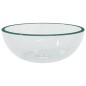 vidaXL Lavabo de vidrio templado transparente 30x12 cm vidaXL Lavabo de vidrio templado transparente 30x12 cm